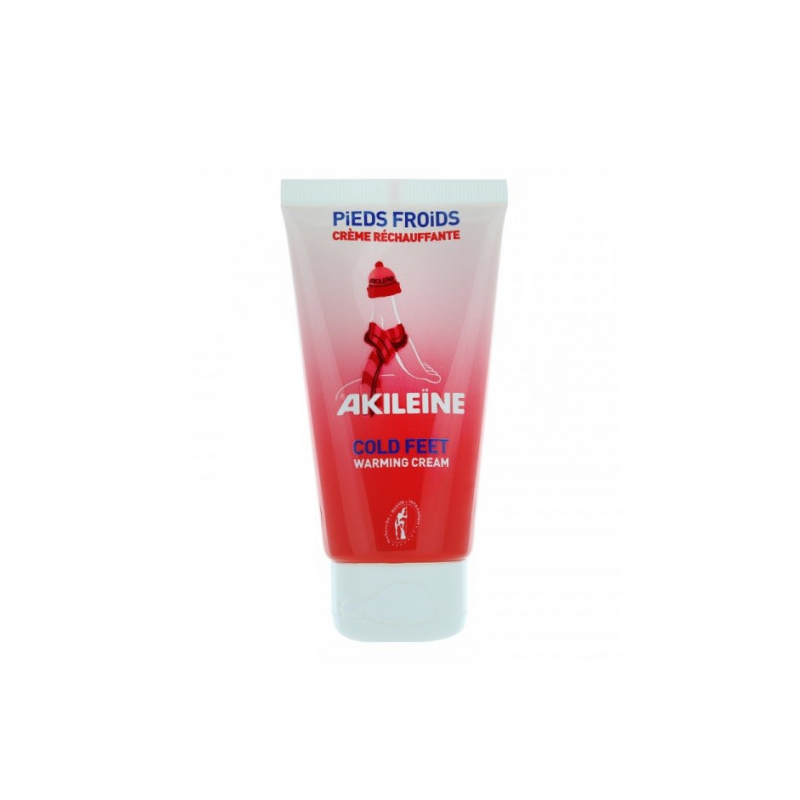 Akileine -Crème- Réchauffante- Pieds- Froids-75ml-3323036002761