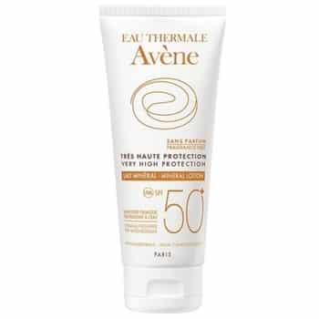 avene solaire lait mineral spf50 sans parfum peaux intolerantes 50 ml