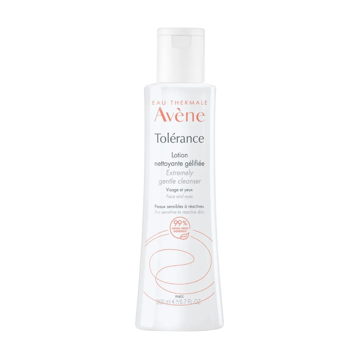 avene tolerance lotion nettoyante gelifiee 200ml 3282770142280