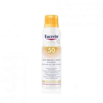 eucerin sun brume solaire transparente toucher sec 50 200 ml