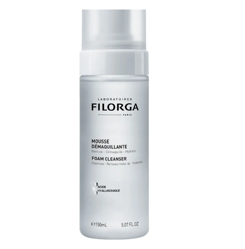 FILORGA MOUSSE DEMAQUILLANTE - Nettoyant Démaquillant Moussant Visage Anti-Âge, 150ml