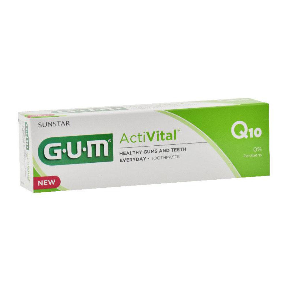 Gum ACTIVITAL Dentifrice Q10 7630019902472