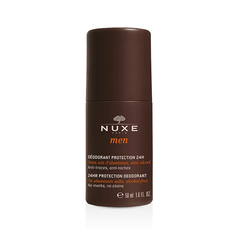 NUXE -MEN - Déodorant- Protection- 24h -Roll-On-50ml- 3264680003578