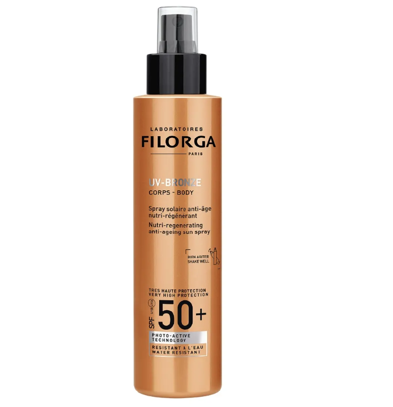 FILORGA UV-BRONZE - Spray Solaire Anti-Âge SPF50+ - Corps, 150ml