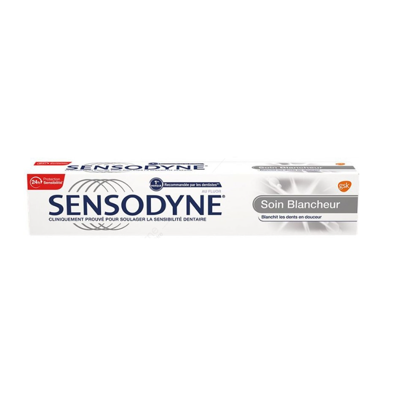 Sensodyne- Dentifrice- Soin- Blancheur-75ml