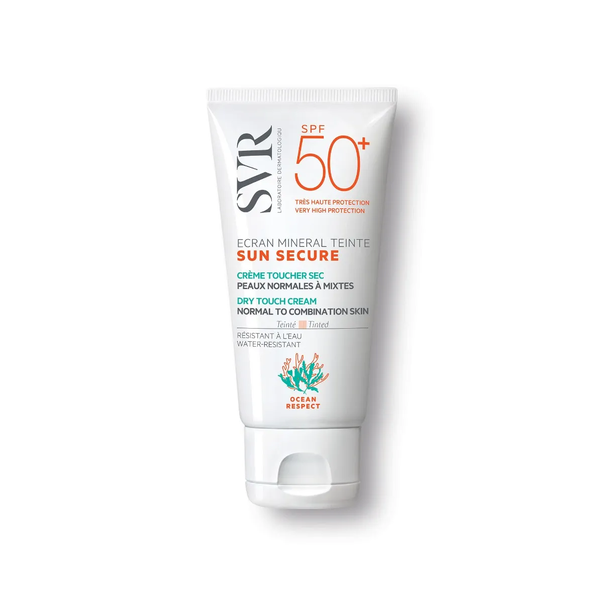 3662361000203 svr sun-secure mineral-teinte peaux normales à mixtes spf50+ 50ml