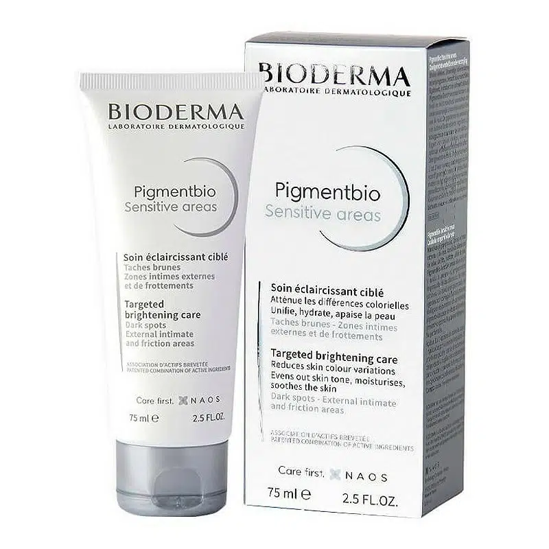 bioderma pigmentbio sensitive-areas soin eclaircissant cible 75ml 3701129800096