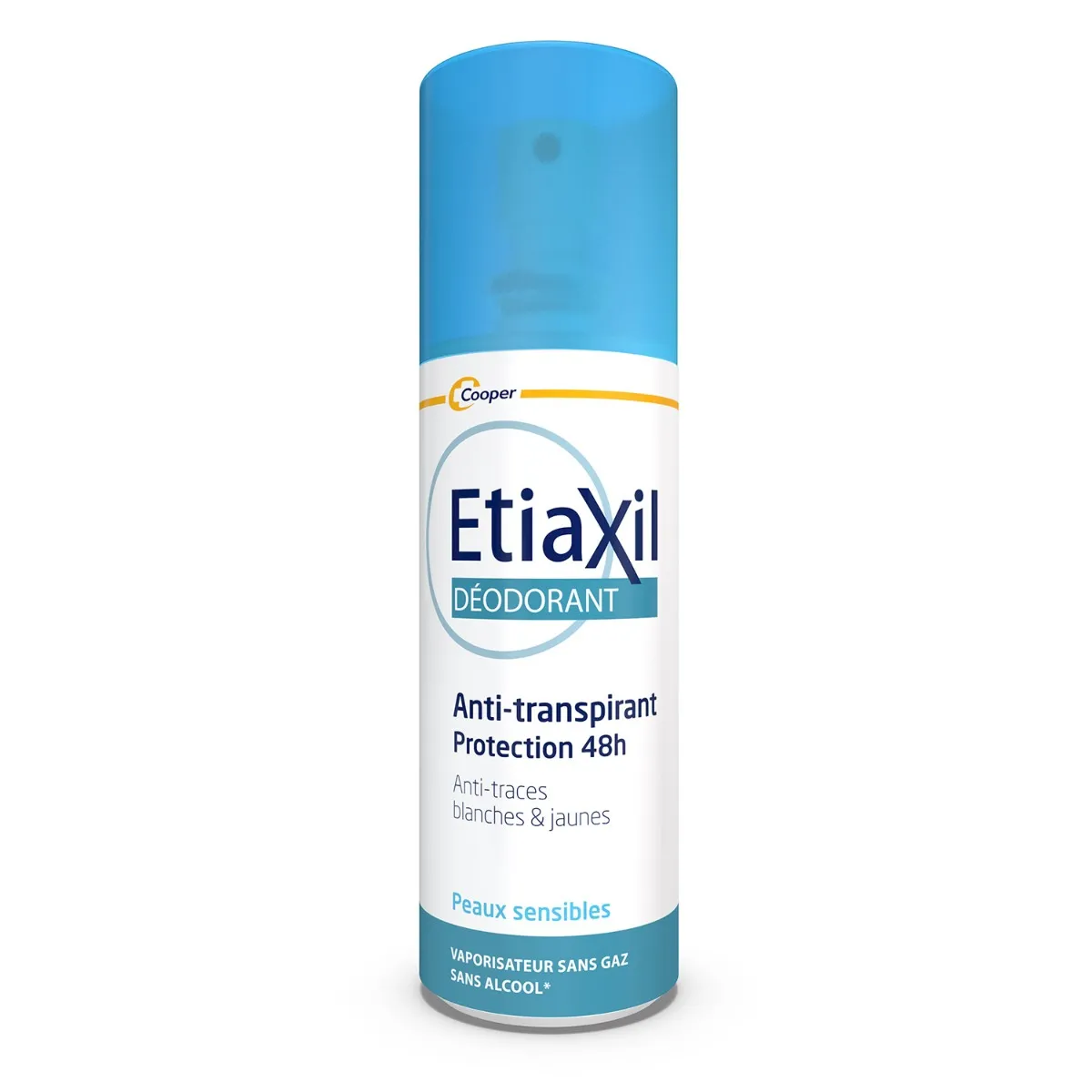 etiaxil anti-transpirant anti-traces 48h aerosol 150ml