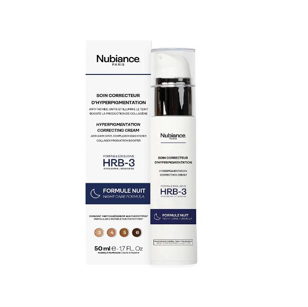 Nubiance -Soin- Correcteur- HRB3 -Formule- Nuit- 50 ml-3770006324055