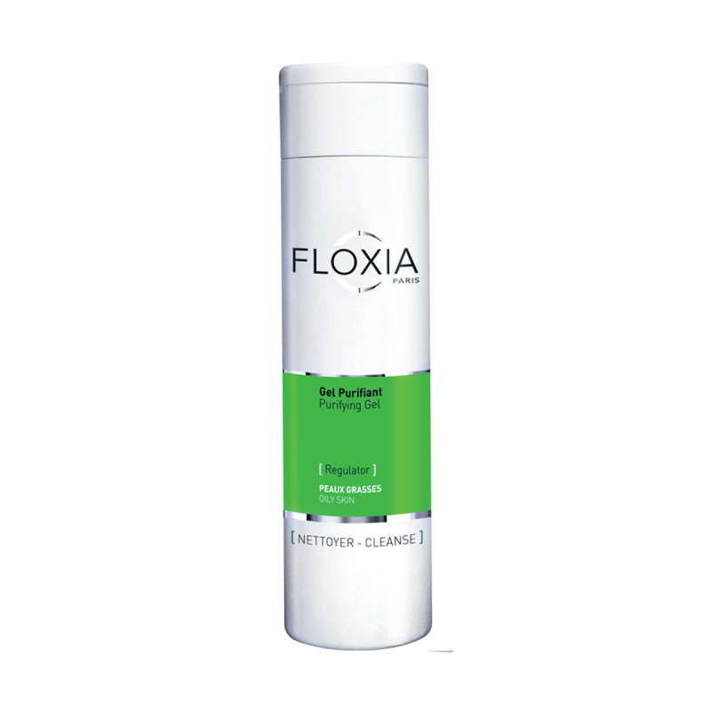 Floxia - Gel- nettoyant- purifiant- régulateur - 200ml-3760074270514