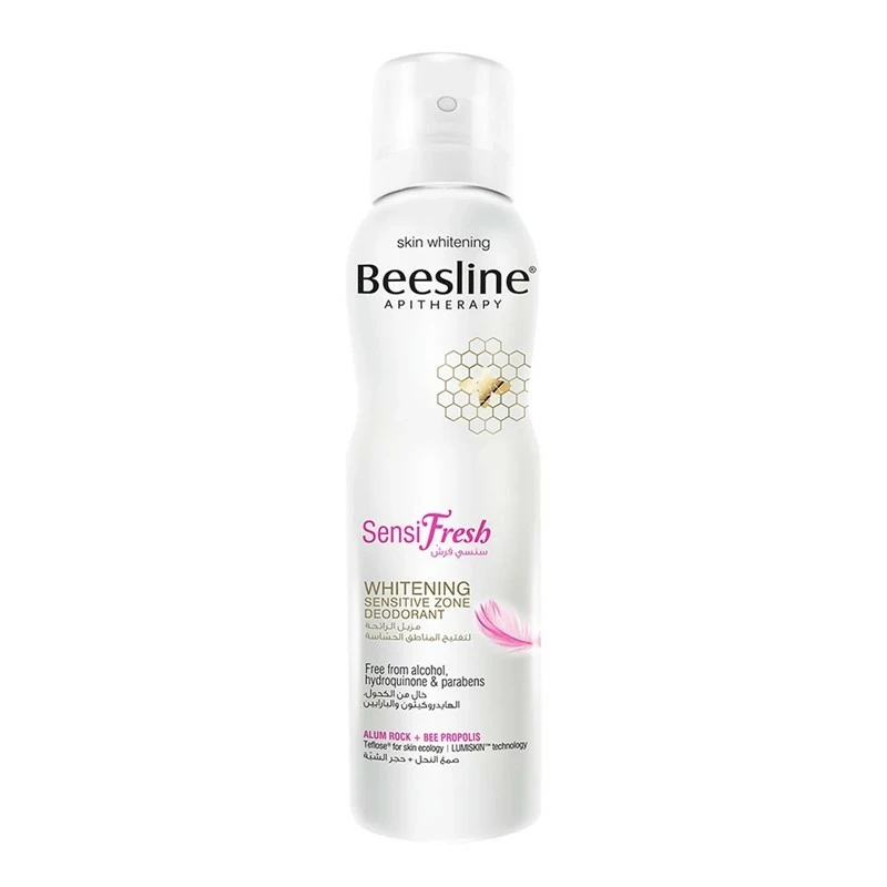 BEESLINE- SensiFresh- Spray- déodorant- intime- blanchissant- 150ML-5281018002988