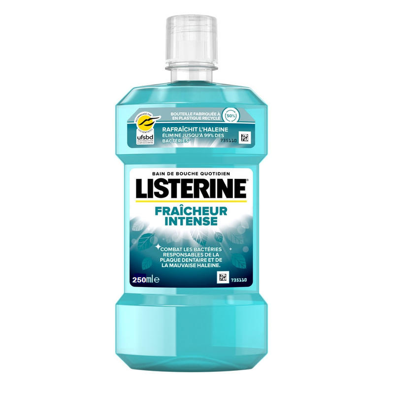 Listerine- Fraîcheur- Intense- 250ml