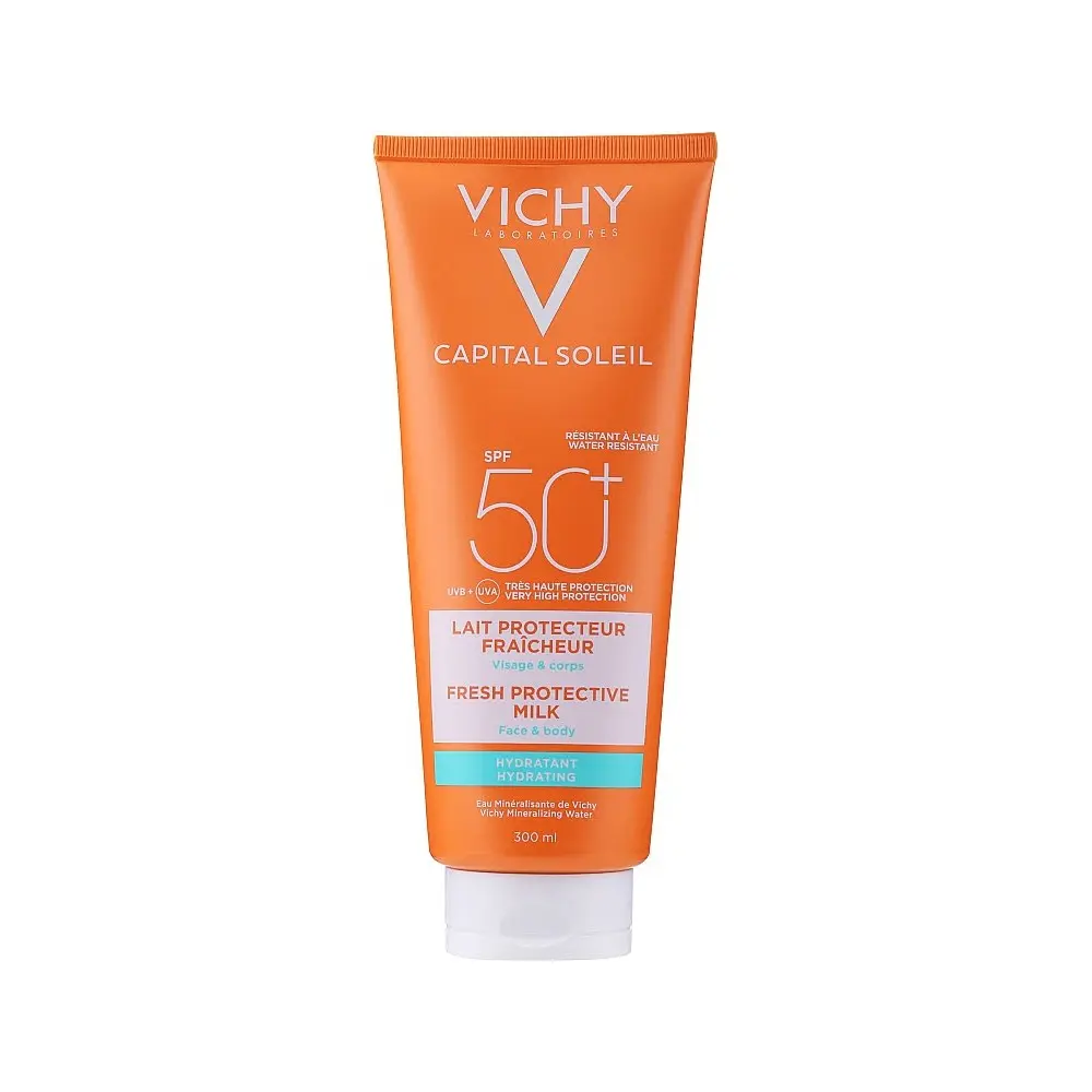 Vichy Capital Soleil Lait 300ml Protecteur Fraicheur SPF50+