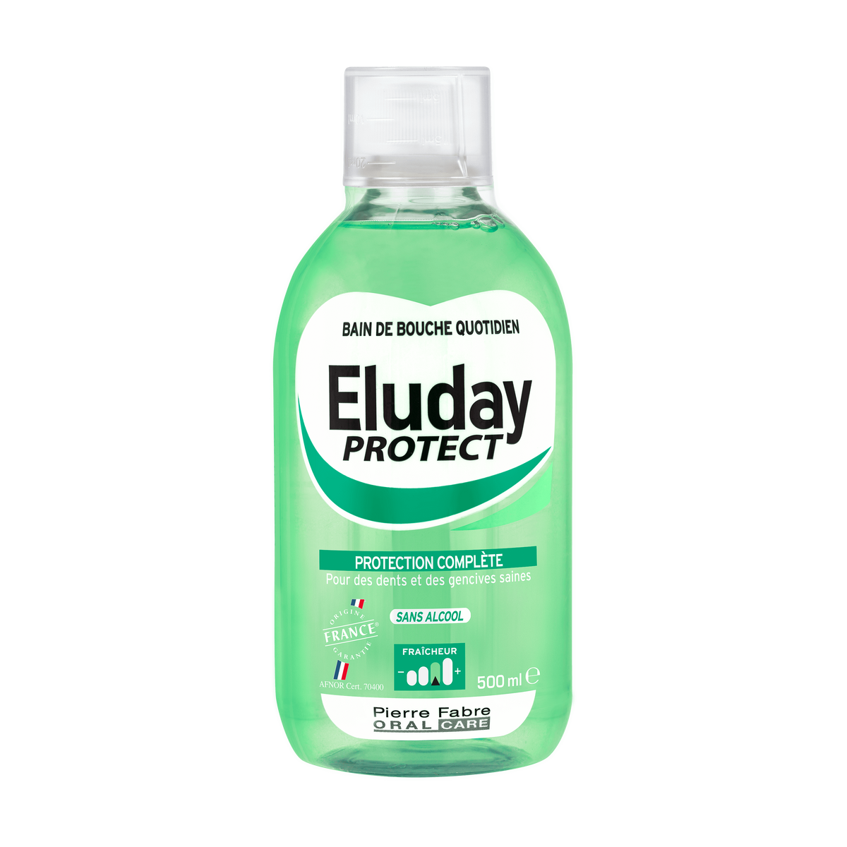 3577056021954 Eluday Protect Bain de Bouche 500 ml Elgydium Pierre Fabre Oral Care