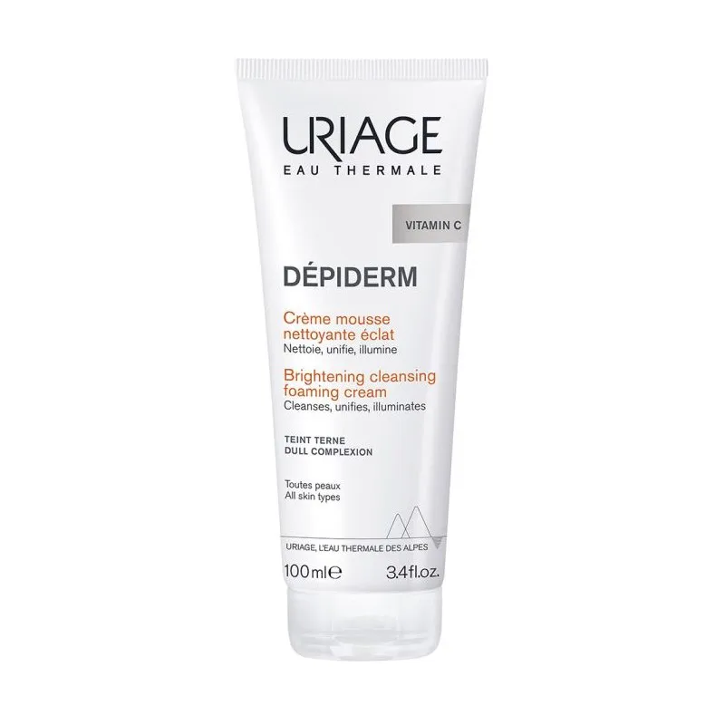 uriage depiderm creme mousse nettoyante eclat 100ml 3661434009785