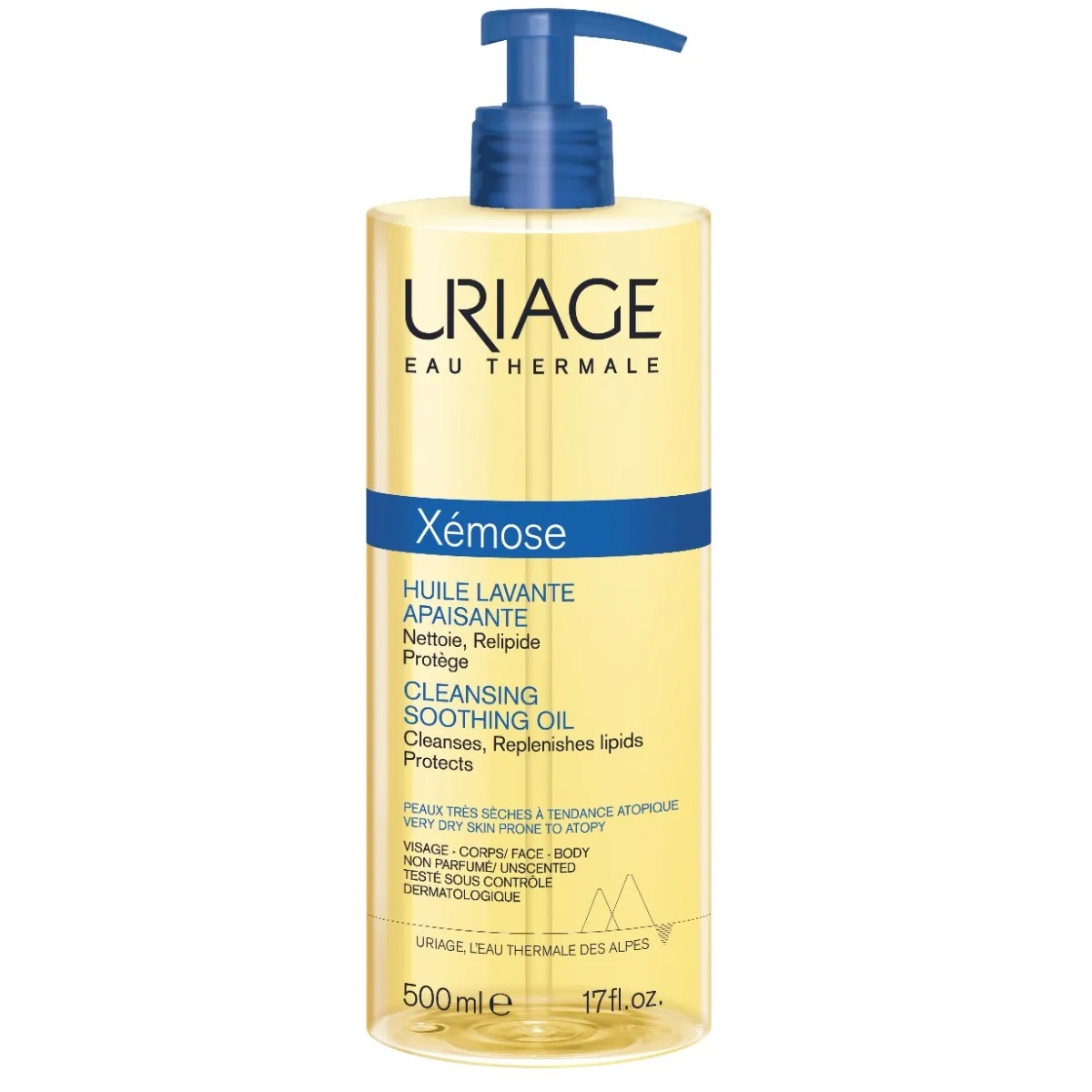 uriage xemose huile-lavante-apaisante 500ml 3661434005923