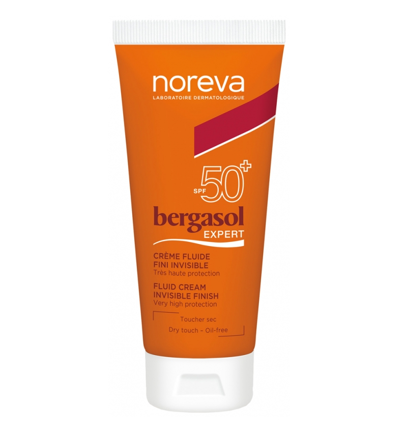 Noreva -Bergasol- Ecran- Fluide -Invisible- SPF50+ 50ml-3571940001794