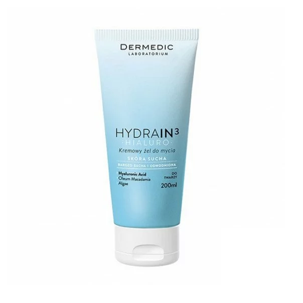 Dermedic- Hydrain3- Gel- Nettoyant- 200ml-5901643170691