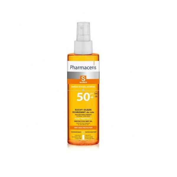 Pharmaceris -S -Huile- Sèche -SPF50+ 200 ml-5900717149007