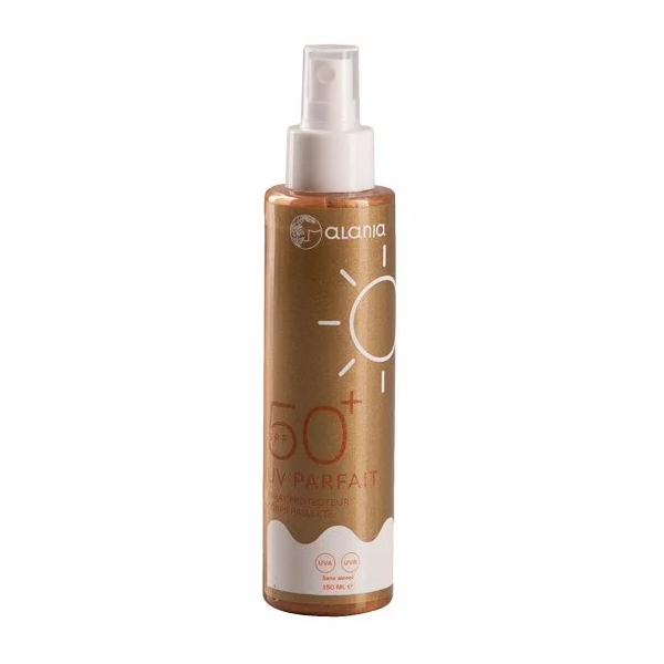 Alania -UV -Parfait- Spray -Protecteur- Pailleté- SPF50- 6192482800545