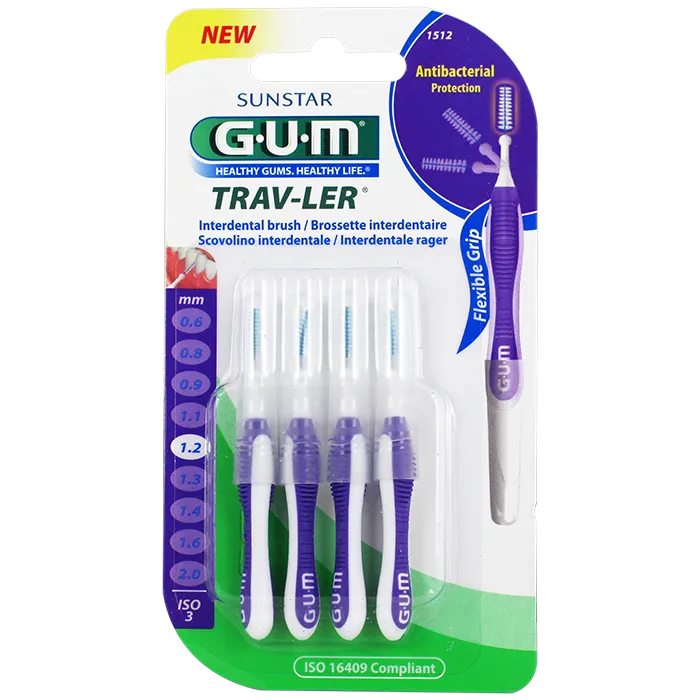 070942915120 gum trav ler brossettes interdentaires 12mm 4 unites 5