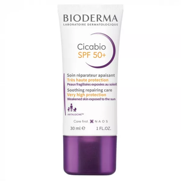 3401564695546 bioderma cicabio soin reparateur apaisant spf 50 30 ml 4