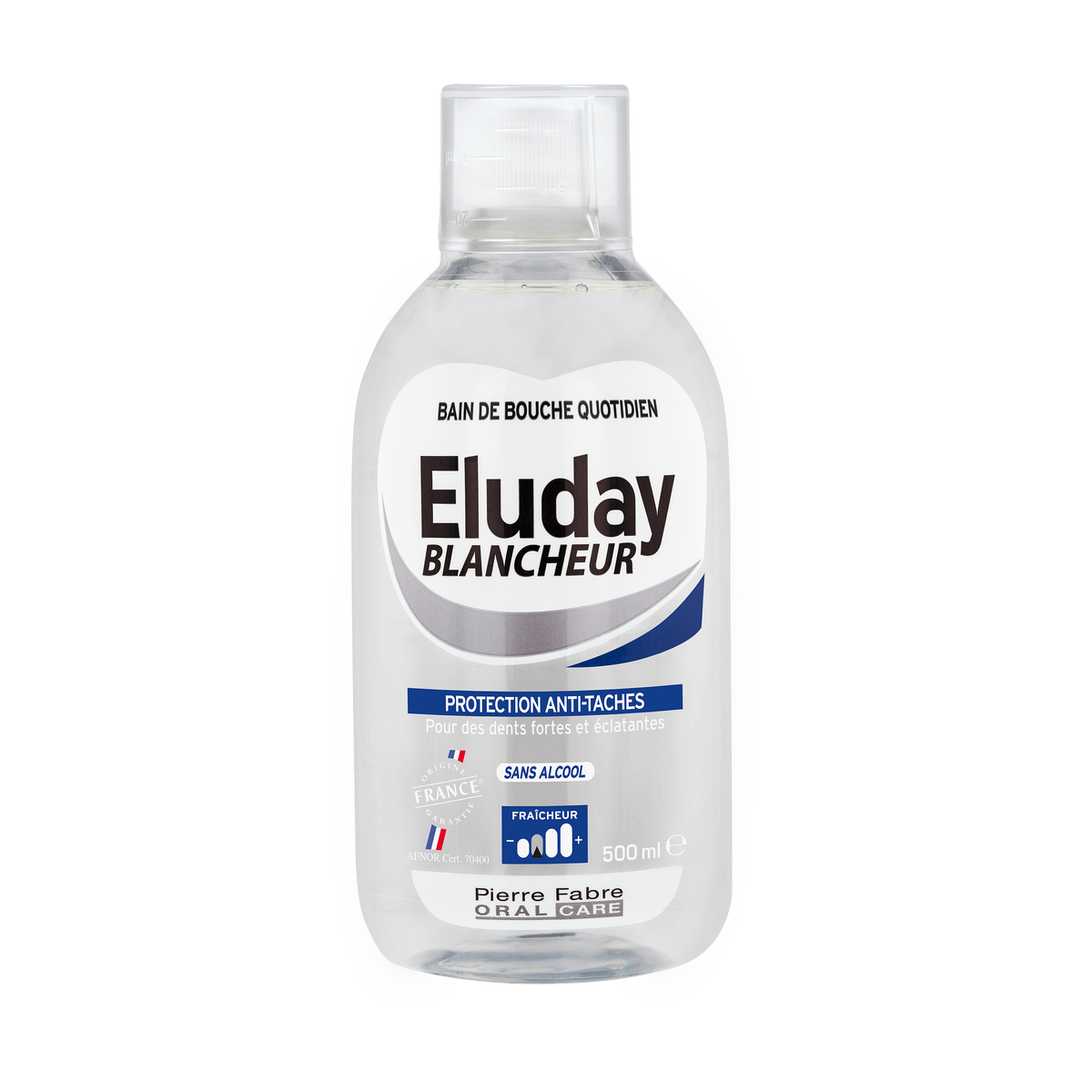 3577056021923 Eluday Blancheur Bain de bouche quotidien blancheur 500 ml Elgydium Pierre Fabre Oral Care