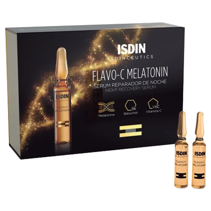 8470001864802 isdin isdinceutics flavo c melatonin 30 ampoules de 2 ml 4