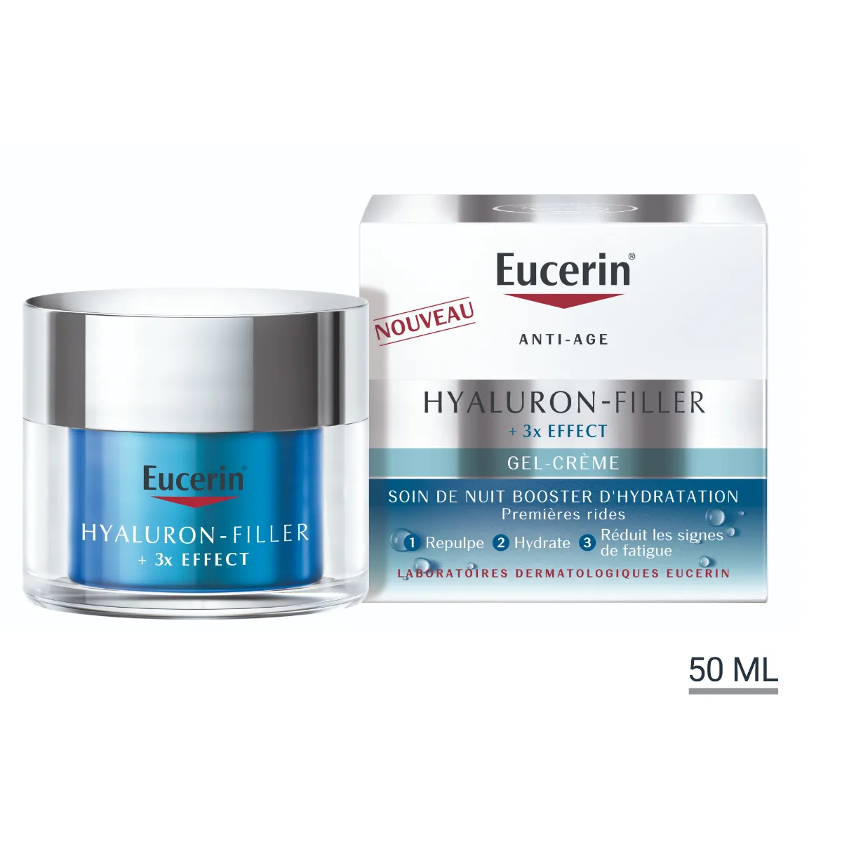 Eucerin hyaluron filler 3x effect gel creme nuit 50ml 4005800310102 5