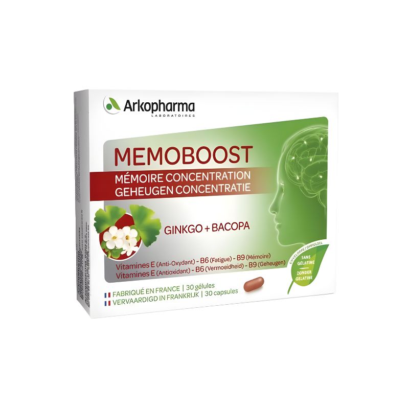 MEMOBOOST B 30 CAP GELULES ARKOPHARMA 4