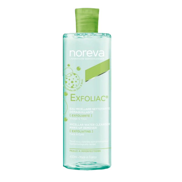 Noreva -Exfoliac- Eau- Micellaire- Nettoyante- 400ml