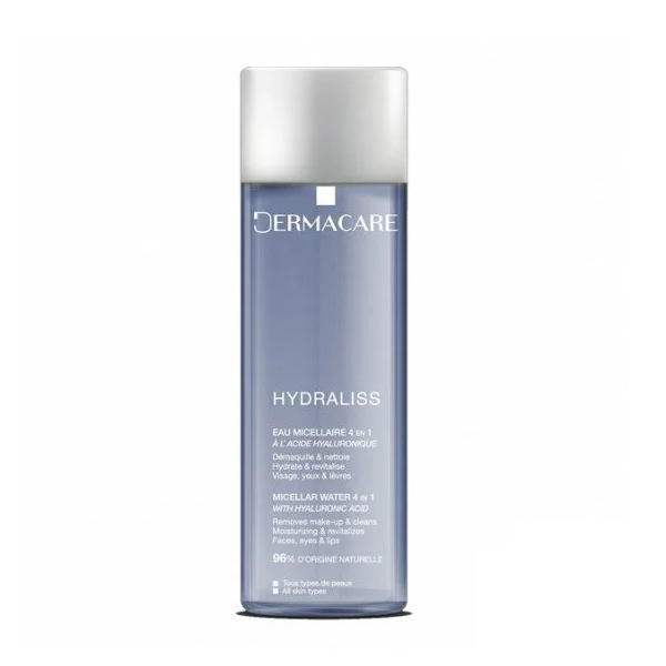 Dermacare -Hydraliss- Eau- Micellaire- 4en1- 200ml-6192432501041