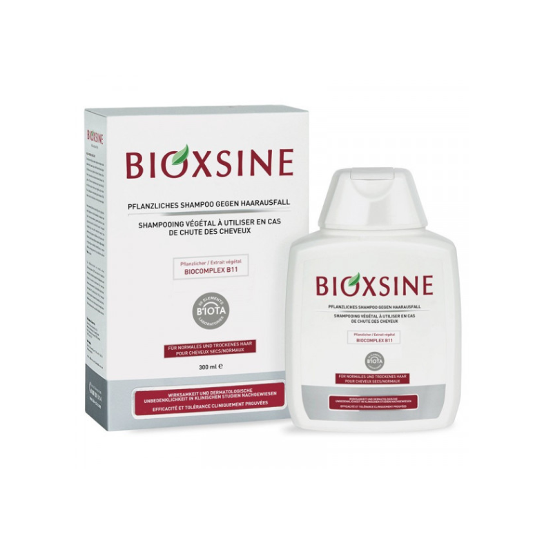 BIOXSINE-SHAMPOOING-ANTI-CHUTE- CHEVEUX -SECS - NORMAUX-300ml