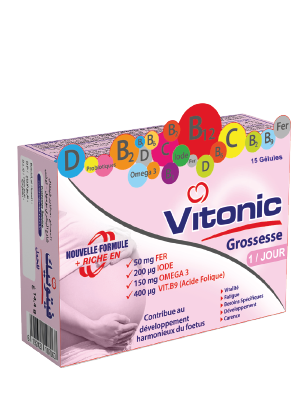 VITONIC grossesse 15 gelules 6192421108121 3