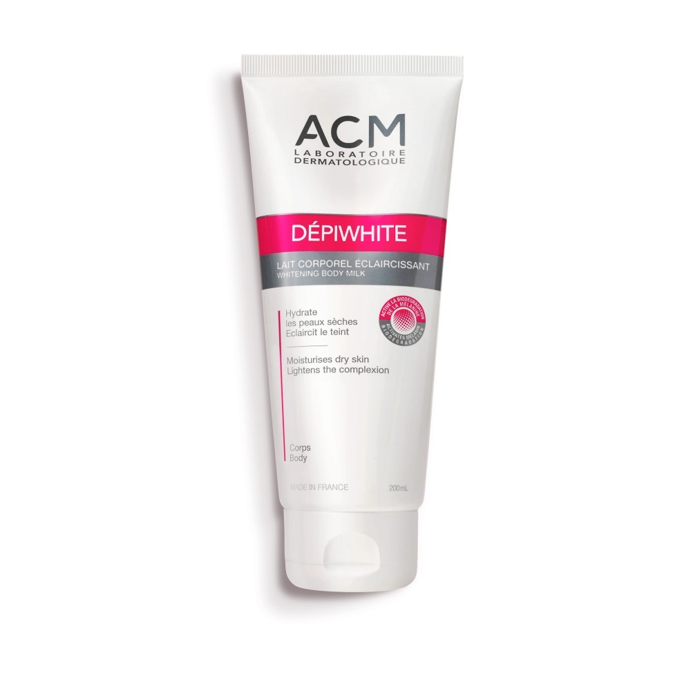 acm depiwhite lait corporel eclaircissant 200ml