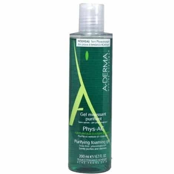 aderma gel moussant purifiant phys ac 200ml 5