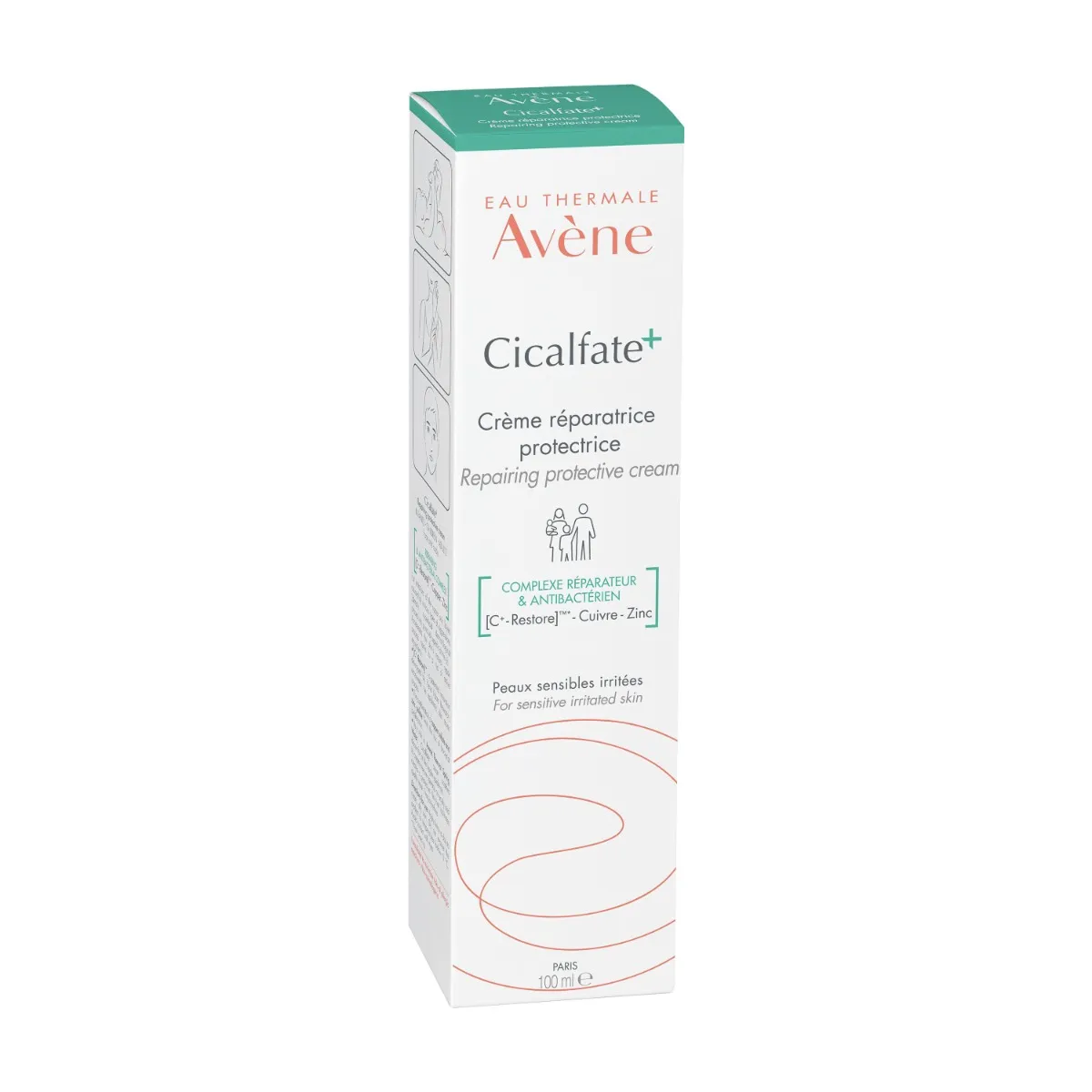 avene cicalfate creme reparatrice protectrice 100 ml 3282770204681 box