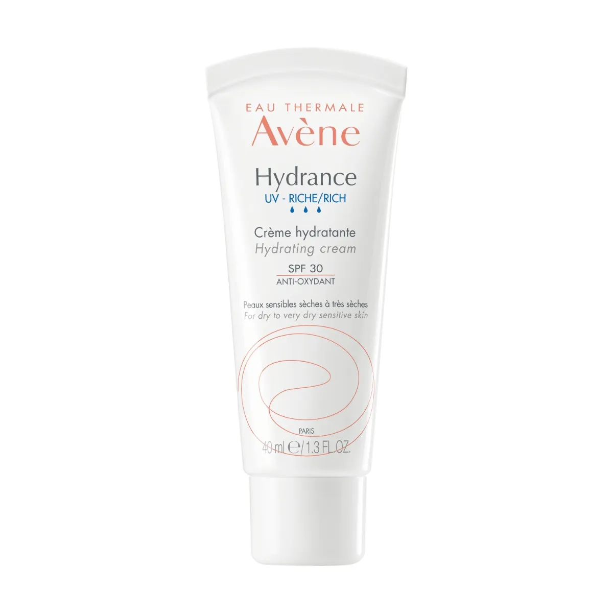 avene hydrance uv creme hydratante riche spf 30 40ml 3282770208795