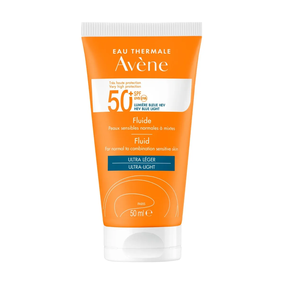 avene solaire fluide invisible spf50 50ml 3282770149074