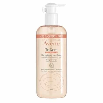 avene trixera selectiose gel nettoyant emollient sans savonsans parfum 400 ml