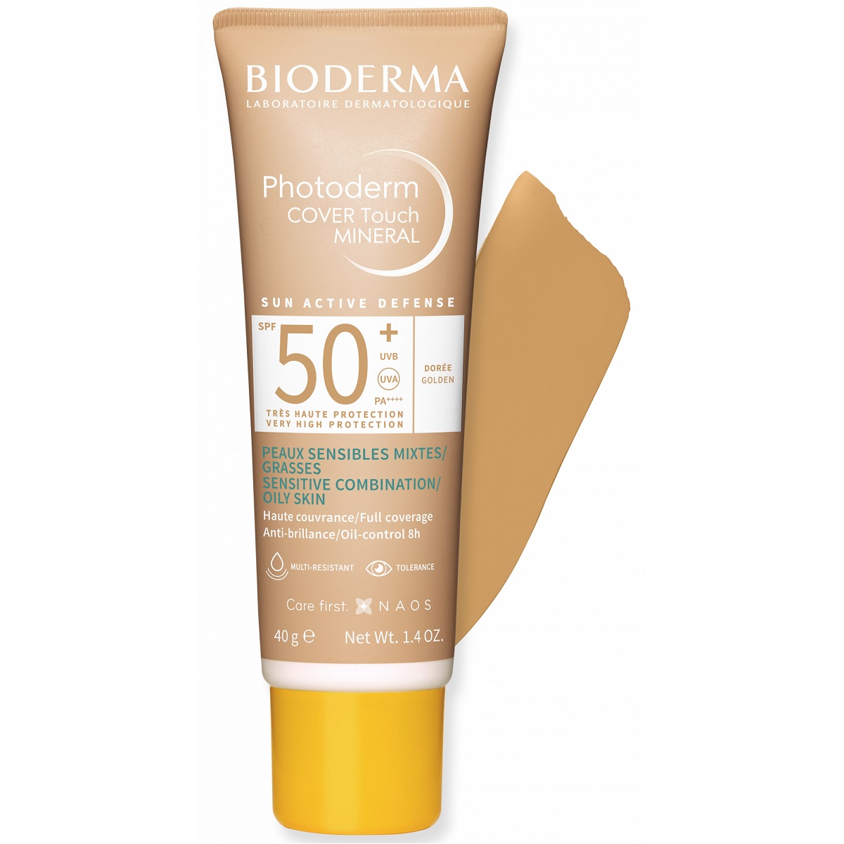 bioderma photoderm cover touch mineral spf50 doree 3