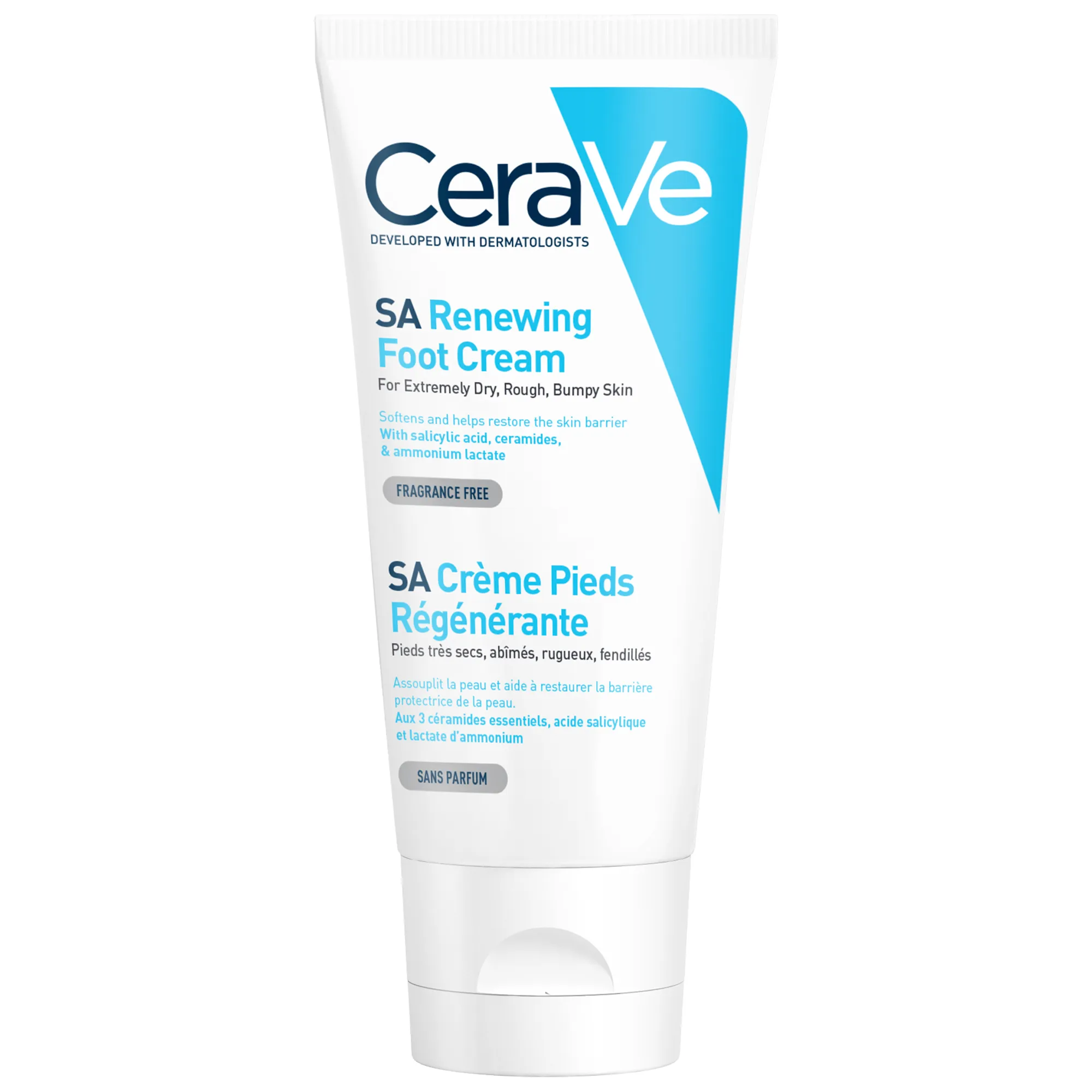 cerave SA creme regenerante pieds 88ml 3337875597296 3