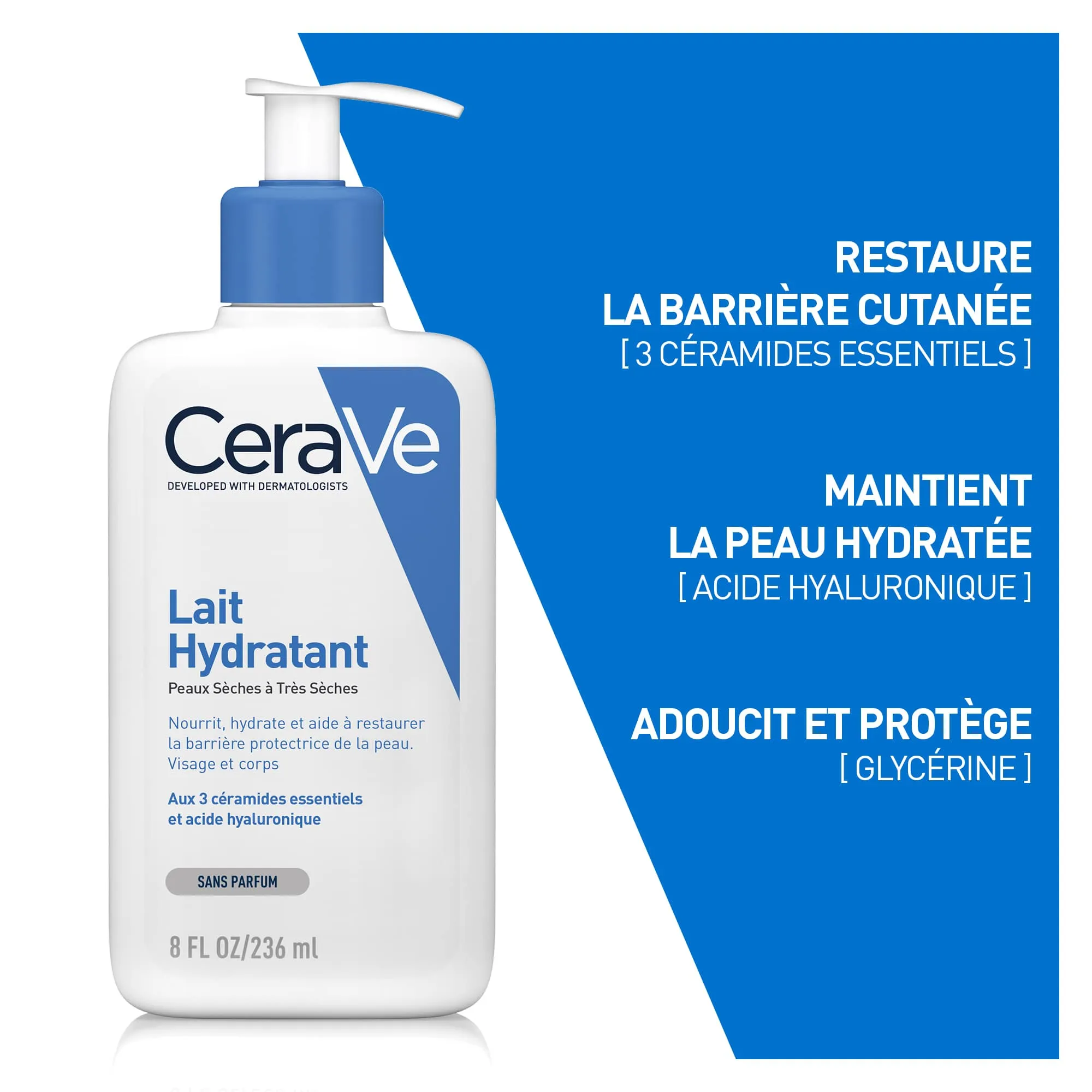 cerave soin corps lait hydratant 473ml 003 3337875597395 benefices min 3