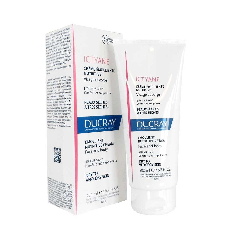 creme emolliente nutritive visage et corps ducray ictyane 200 ml 3282770204285 5