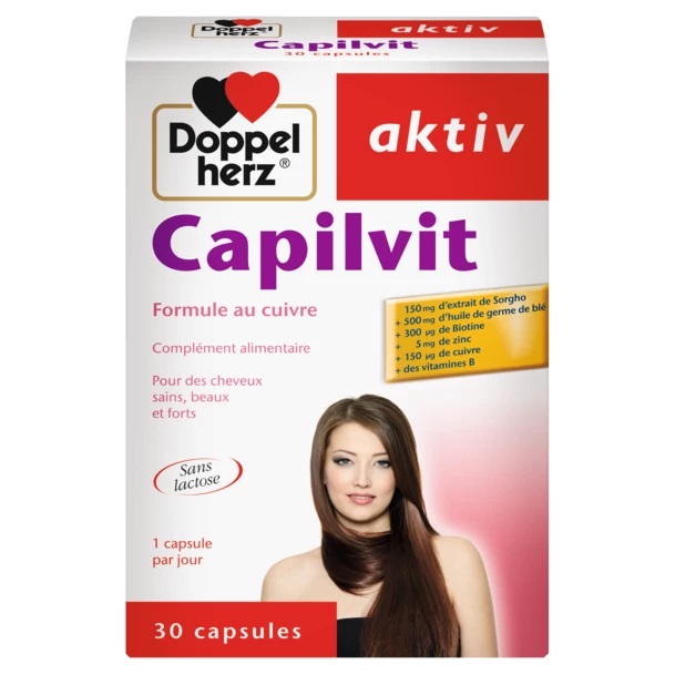 doppelherz aktiv capilvit 30 gelules