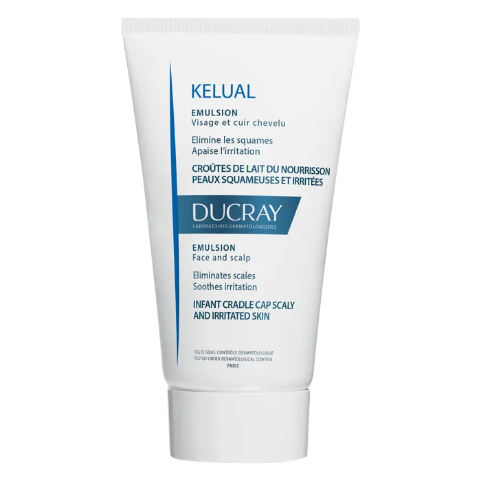 ducray kelual emulsion croutes-de-lait du nourrisson 50 ml