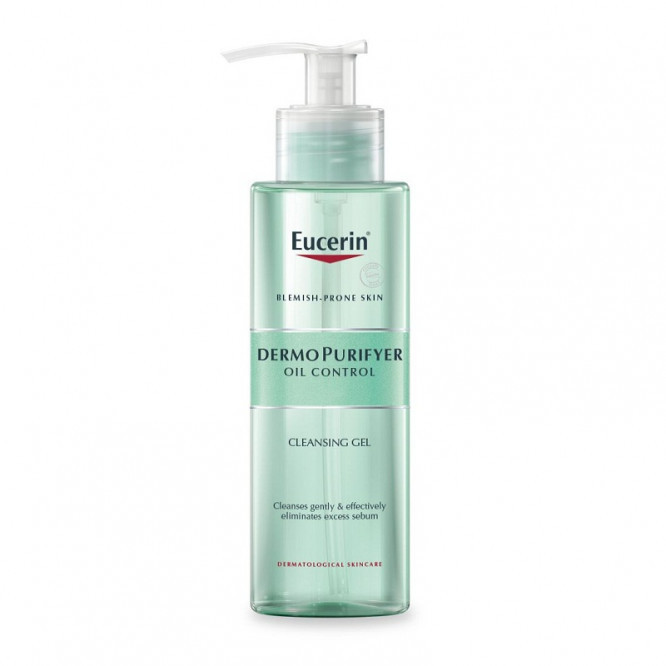 eucerin dermopure gel nettoyant 200ml