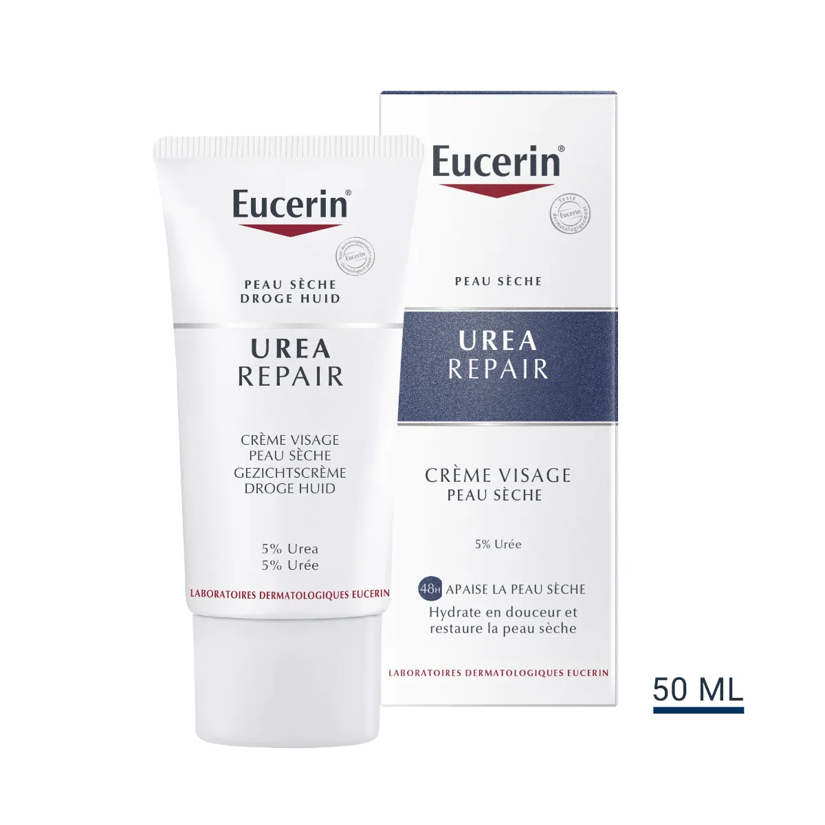 Eucerin UreaRepair Crème visage 5% d'urée 4005800034541