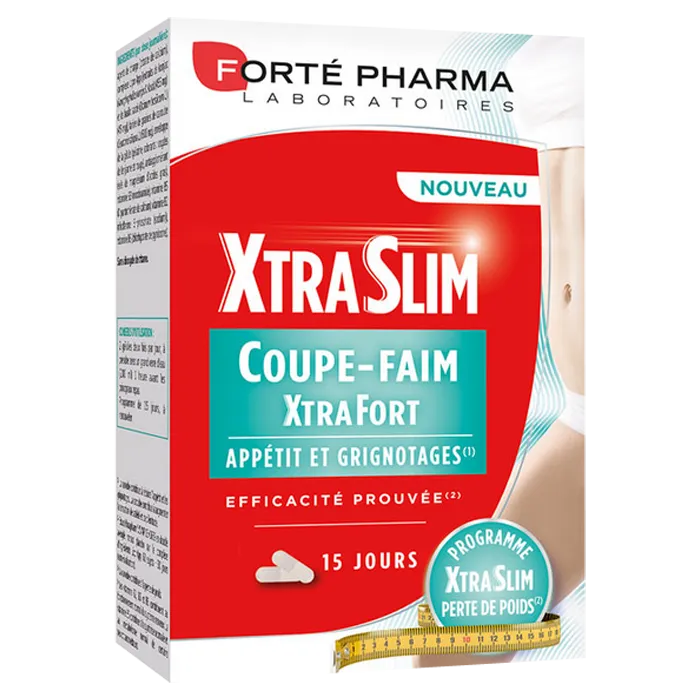 forte pharma xtraslim coupe faim 60 gelules 3700221317983