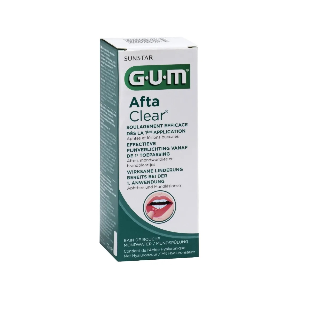 gum aftaclear bain de bouche aphtes lesion buccales 7630019902212 5